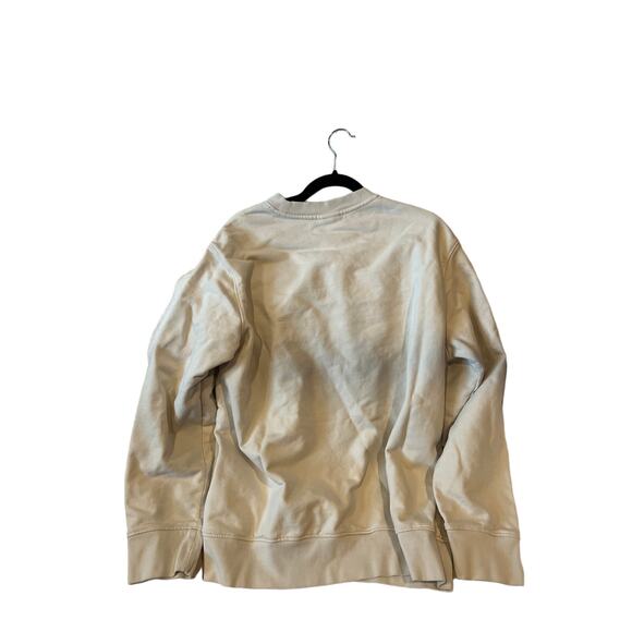 H&M No. 11 Thick Crewneck White Sweatshirt Mens L - Picture 2 of 4